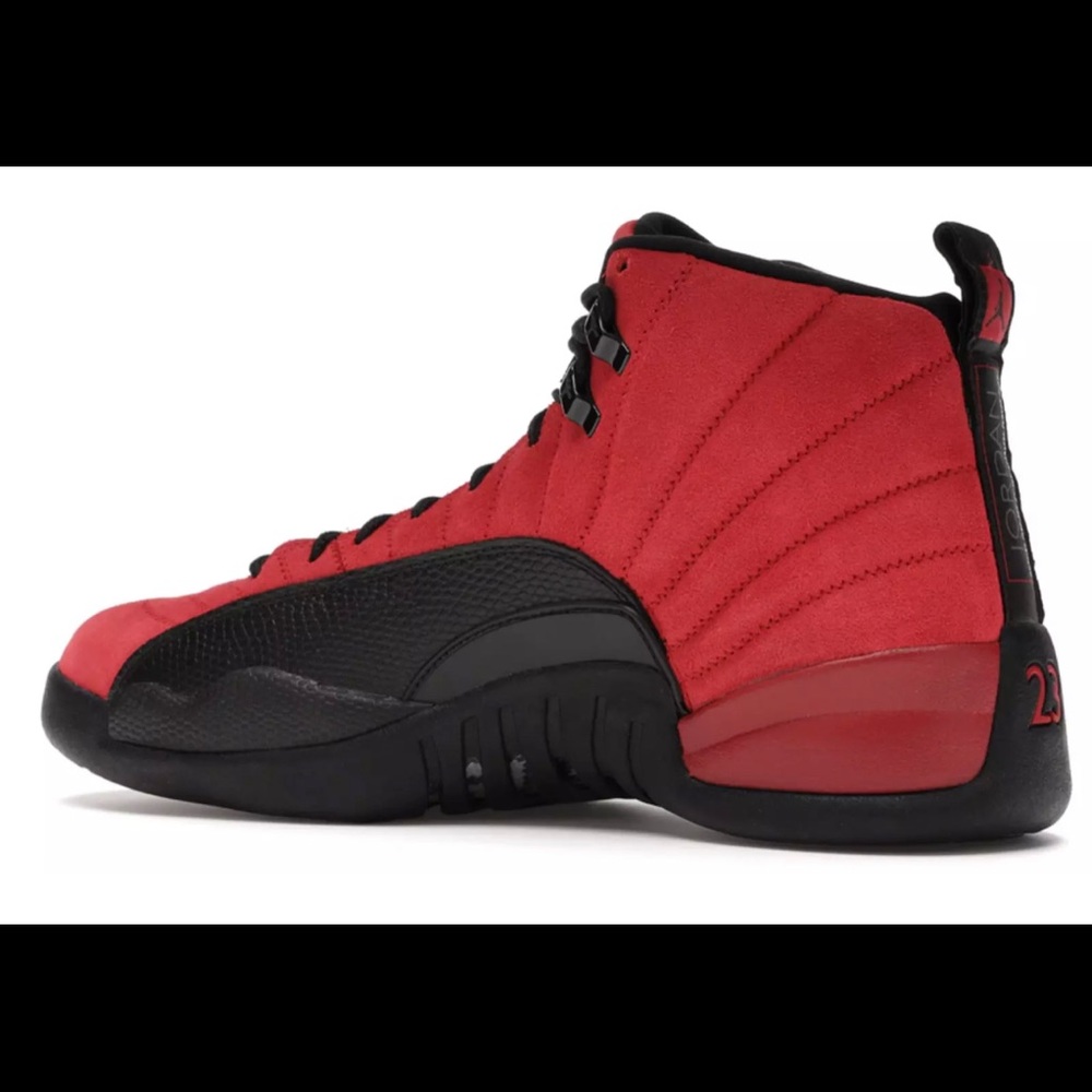 Nike Air Jordan Retro 12 Reverse Flu Game Mens Sz9 - Picture 6 of 6